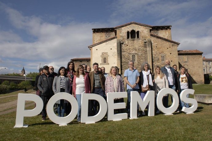 Presentación de la candidatura de Podemos al Ayuntamiento de Oviedo