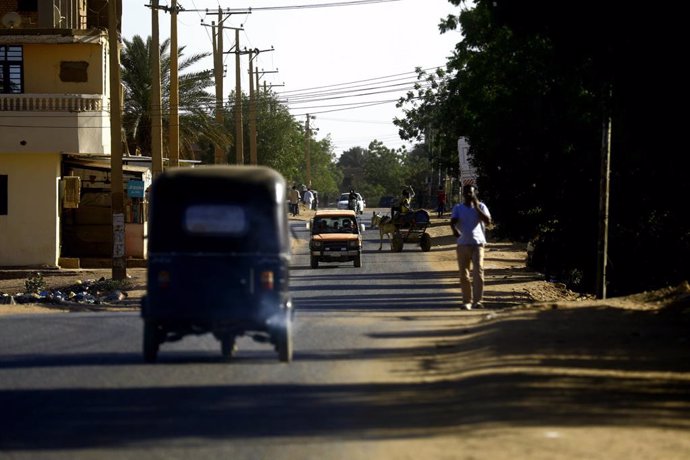 Vista general d'un carrer a Khartum, capital del Sudan