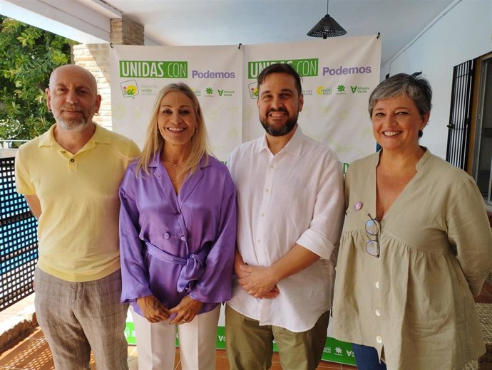 Acto de presentación de la candidatura de Unidas con Podemos en Marbella