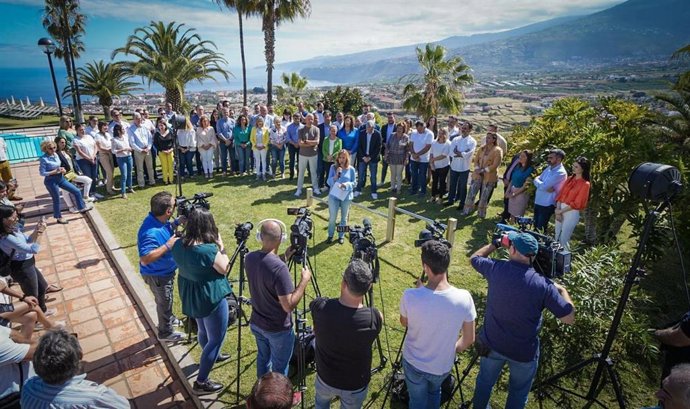 CC muestra su compromiso con el norte de Tenerife ante el "abandono" y la "desidia" del PSOE