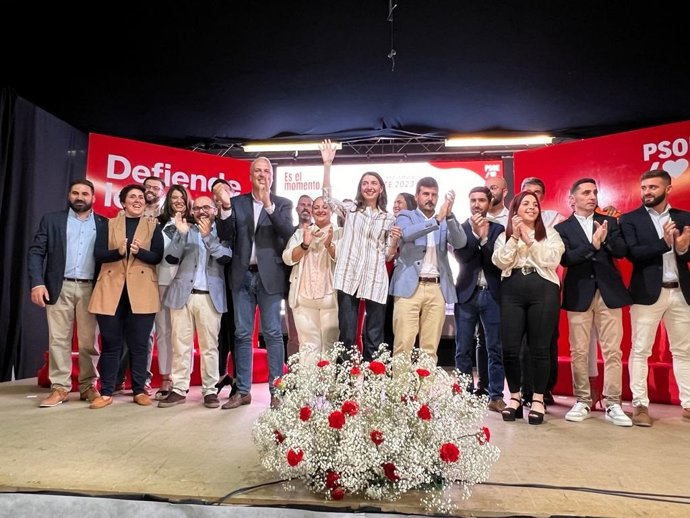 Presentación de la candidatura del PSOE en Barbate