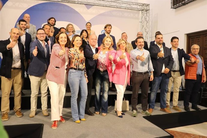Acto de presentación de los candidatos del PP de la comarca de Antequera