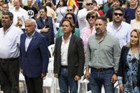 Vox Baleares defiende en un acto con Abascal que "Sa Feixina no se toca" y "en Mallorca se habla mallorquín, no catalán"