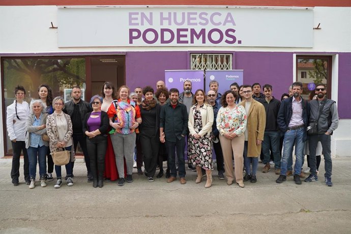 Podemos presenta una candidatura para conseguir "un gobierno progresista que devuelva el pulso a Huesca".