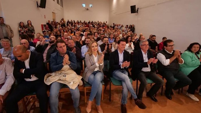 Presentación de la candidatura del PP para Arboleas, en Almería, en el Museo Pedro Gilabert.