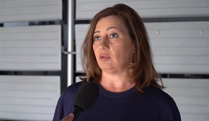 La presidenta del Govern, Francina Armengol. Archivo.