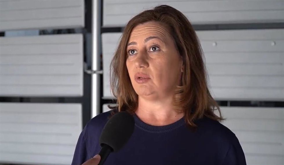 La presidenta del Govern, Francina Armengol. Archivo.
