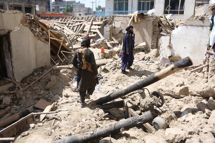 Archivo - Imagen de un atentado de Estado Islámico en Kabul 