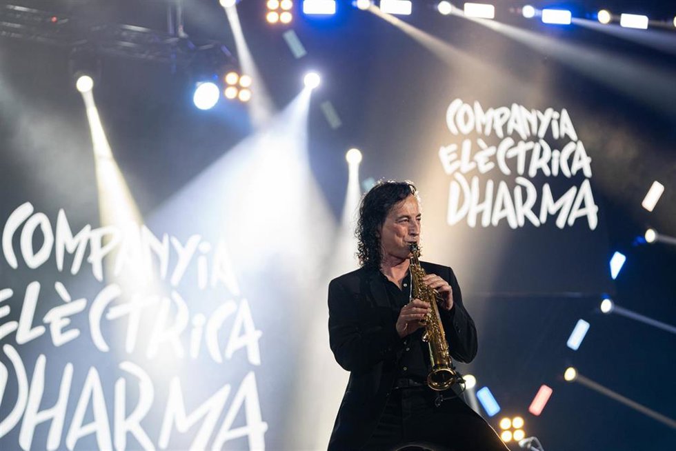 Un momento del concierto