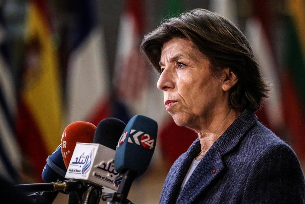 Archivo - La ministra de Exteriores de Francia, Catherine Colonna