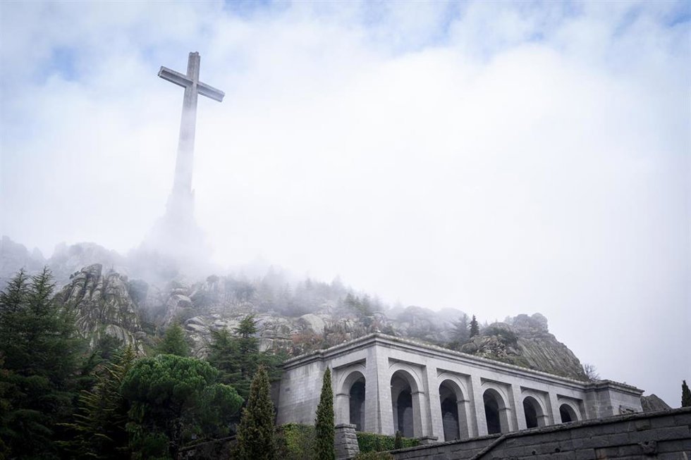 Archivo - Complejo monumental del Valle de Cuelgamuros, a 6 de diciembre de 2022, en San Lorenzo de El Escorial, Madrid (España).