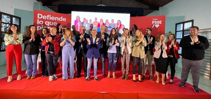 Presentación de la candidatura del PSOE en Grazalema