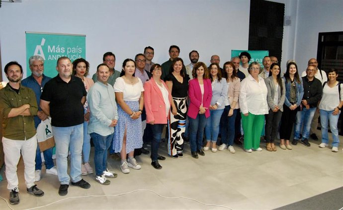 Más País Andalucía ha convocado a sus candidatos a las Alcaldías en Málaga para poner en común sus elementos centrales de argumentario.