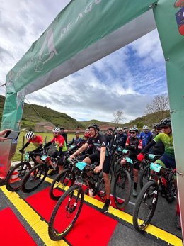 PAblo Zuloaga participa este domingo en las Rodadas de San Miguel de Aguayo.