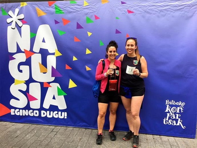 Nerea Lopez eta Andrea Abaskal, iazko ibilbide laburreko irabazleak