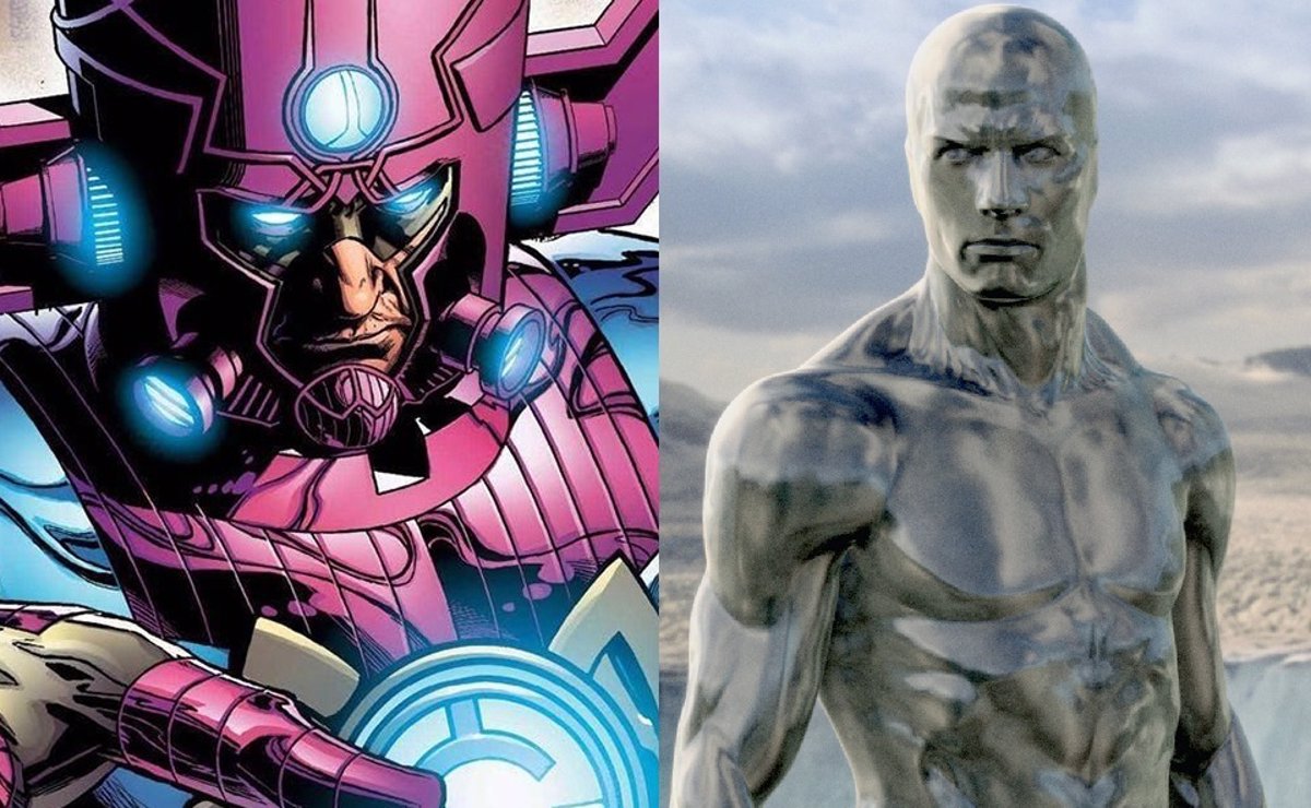 ¿galactus Y Silver Surfer En Los 4 Fantásticos De Marvel