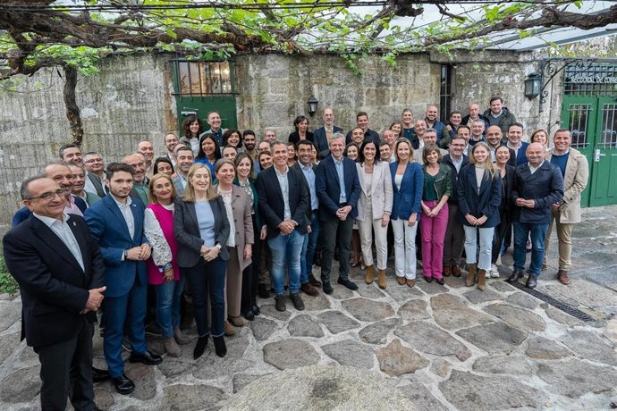 Candidatos del PPdeG en la provincia de Pontevedra.