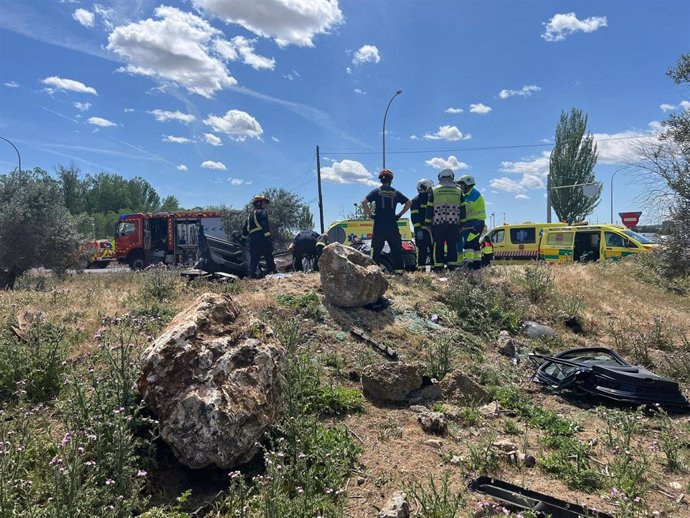 Accidente en San Fernando de Henares