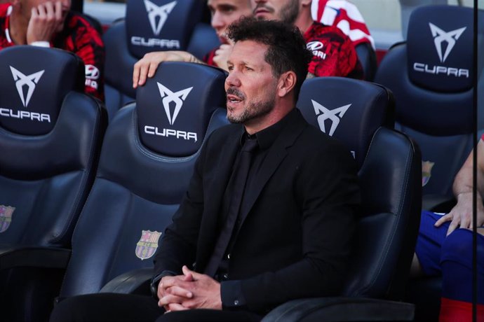 Diego Pablo Simeone, entrenador del Atlético de Madrid