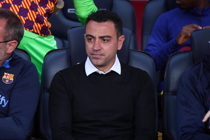 Xavi Hernández, entrenador del FC Barcelona