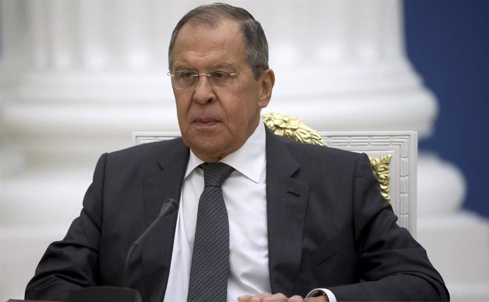 Archivo - El ministro de Exteriores de Rusia, Sergei Lavrov