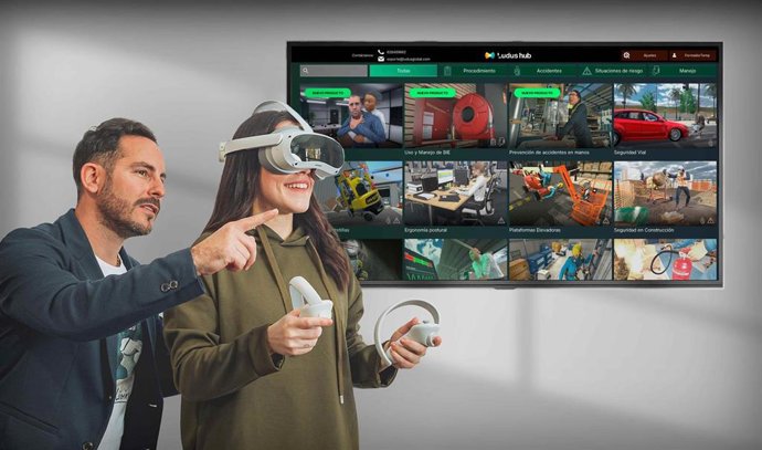 La firma vasca Ludus desarrolla una plataforma de realidad virtual para formar ante casos de atragantamiento