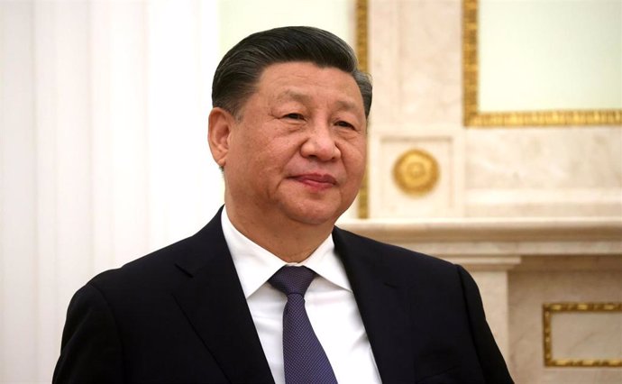Archivo - Xi Jinping, presidente de China, en una visita a Rusia