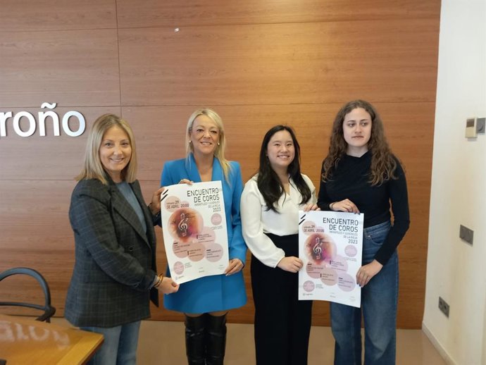 La música coral cobrará protagonismo este sábado en el Ayuntamiento de Logroño con la voz de más de 130 jóvenes