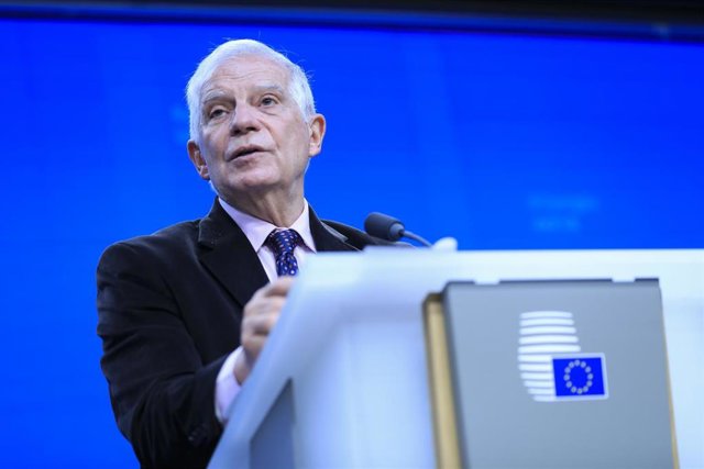 Archivo - El Alto Representante de la Unión Europea (UE) para Política Exterior y Seguridad Común, Josep Borrell