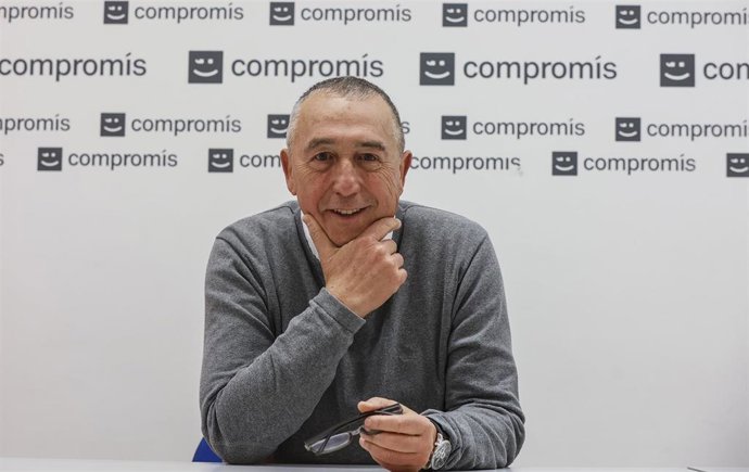 Archivo - El candidato a la presidencia de la Generalitat por Compromís y diputado en las Cortes, Joan Baldoví.