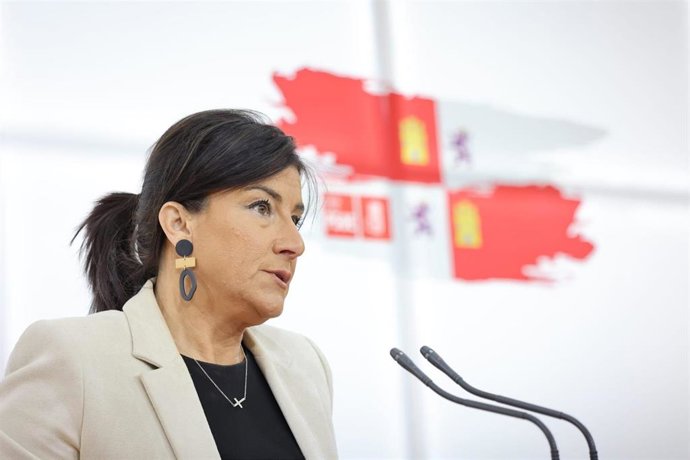 La secretaria de Organicación del PSOECyL, Ana Sánchez. 