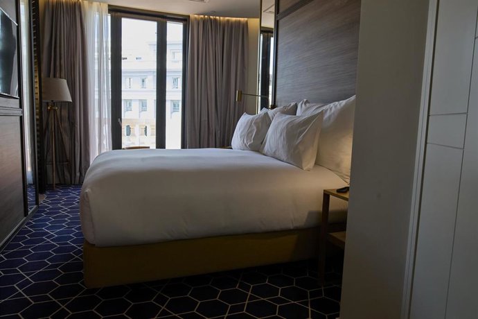 Archivo - Habitación de hotel