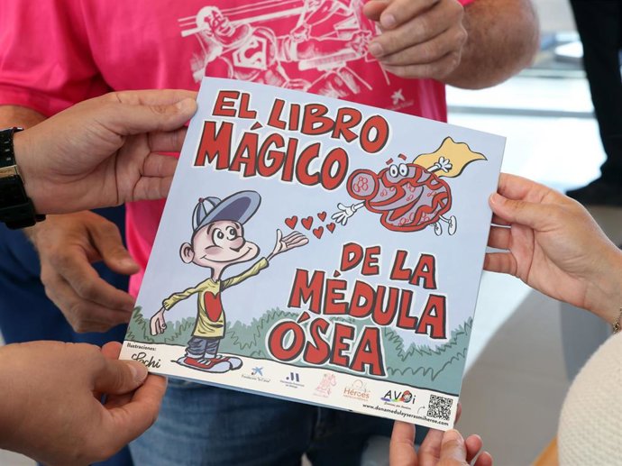 Presentación de la campaña de AVOI 'Dona médula y sangre, y serás mi héroe'