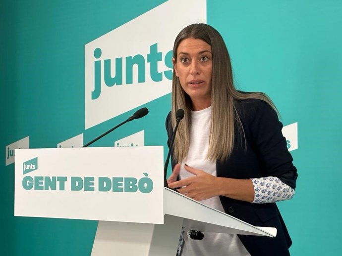 La portavoz de Junts en el Congreso, Mírima Nogueras