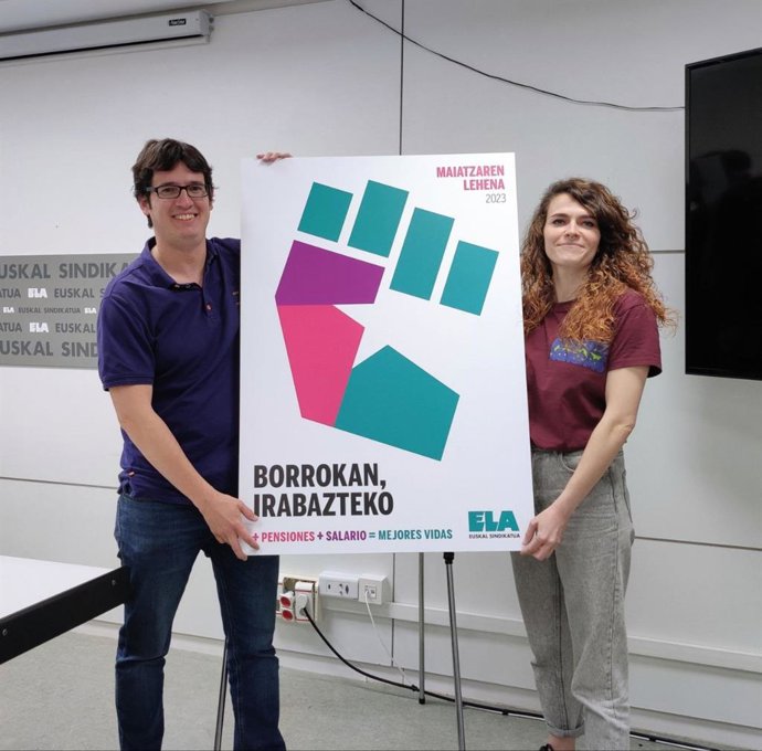 Imanol Pascual y Saioa Urriza.