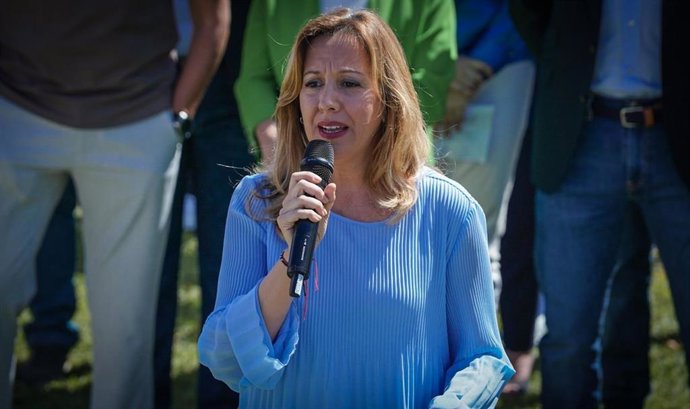La candidata de Coalición Canaria al Cabildo de Tenerife, Rosa Dávila