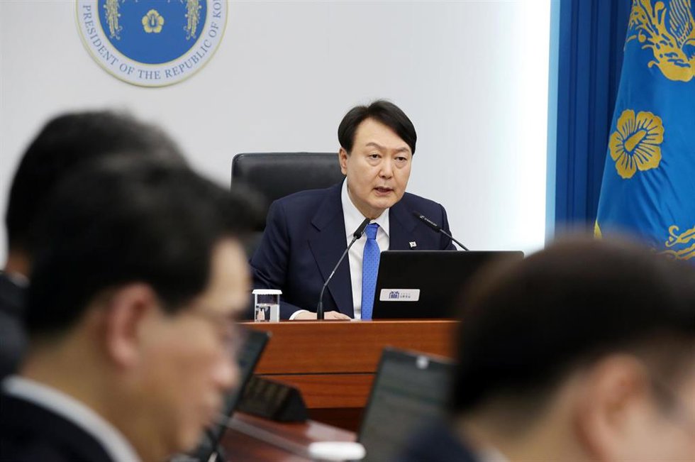 El presidente surcoreano, Yoon Suk Yeol.