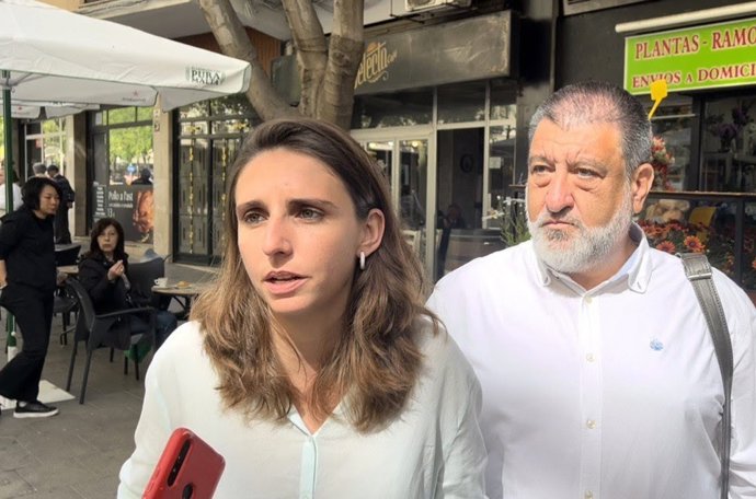 Lucía Muñoz y Jesús Jurado, e Palma.