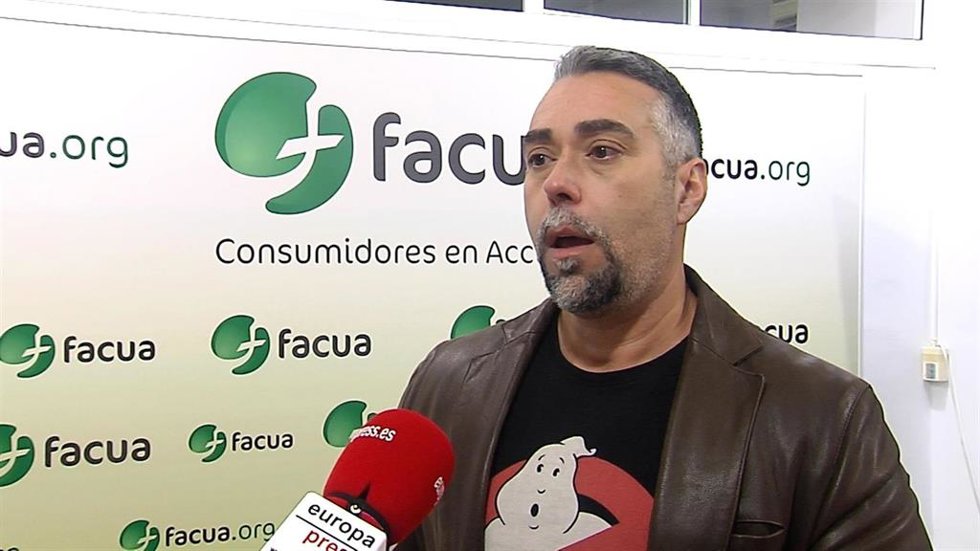 Archivo - El secretario general de Facua, Rubén Sánchez, en foto de archivo.