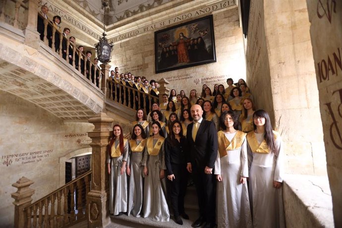 Coro de la Universidad Pontificia de Salamanca (UPSA) 'Tomás Luis de Victoria'.