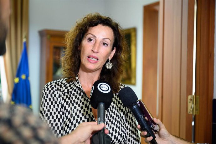 Archivo - La alcaldesa de Almería, María del Mar Vázquez.