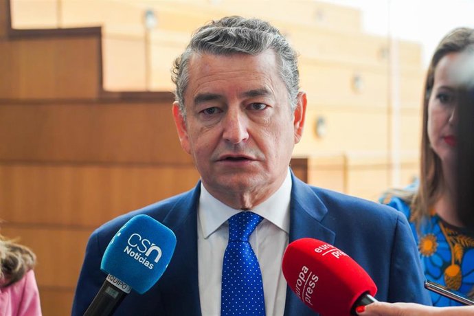 El consejero de la Presidencia, Antonio Sanz, en una imagen de archivo. 