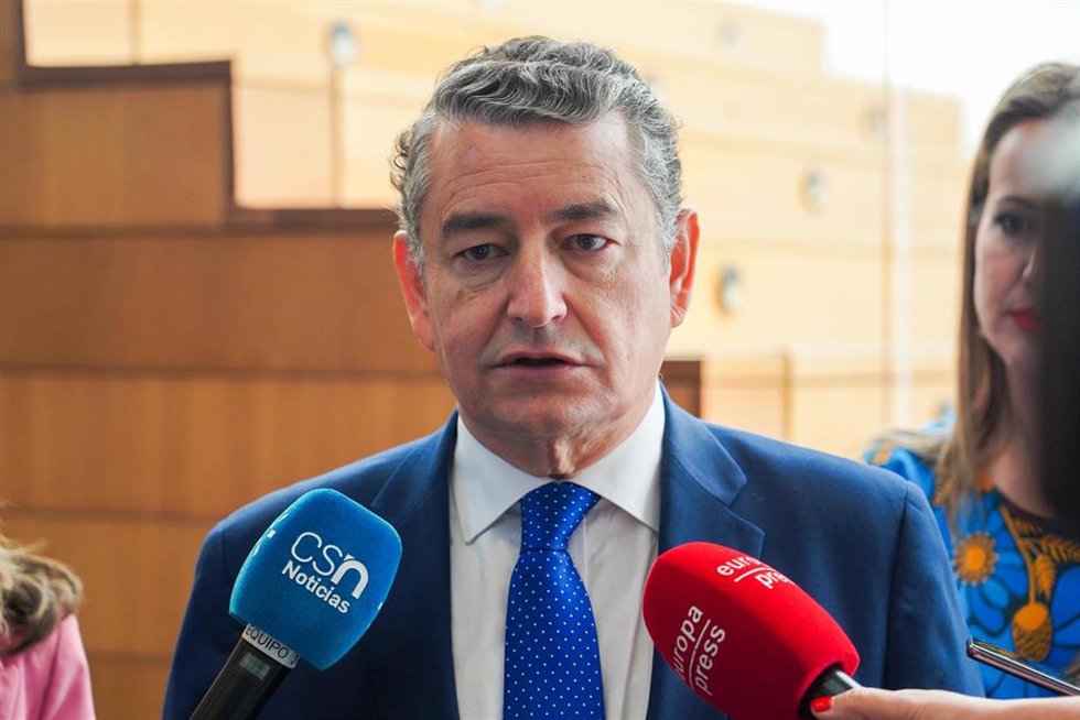 El consejero de la Presidencia, Antonio Sanz, en una imagen de archivo. 