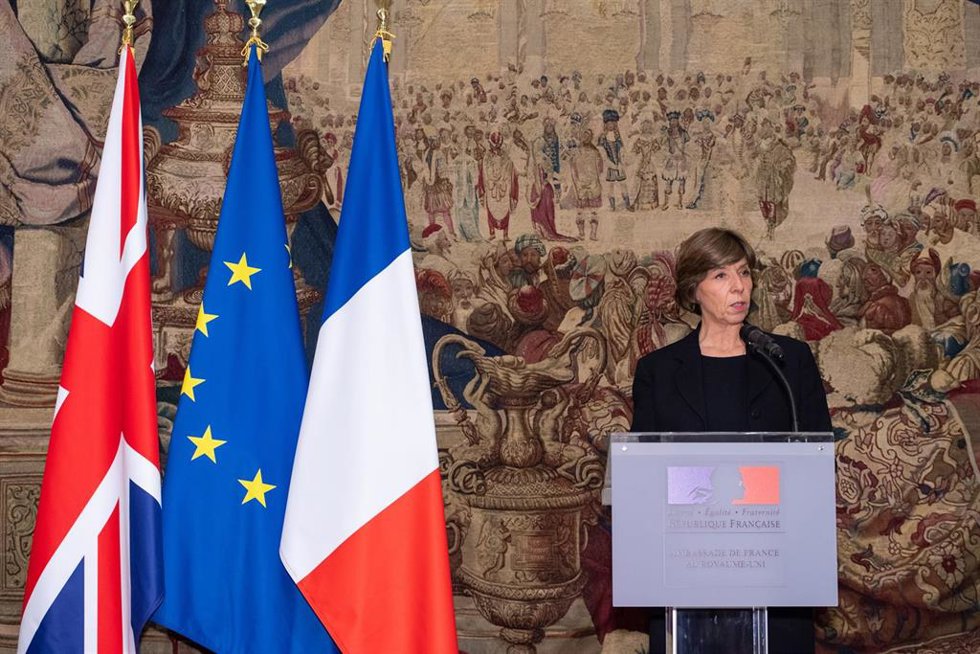 Archivo - La ministra de Exteriores de Francia, Catherine Colonna