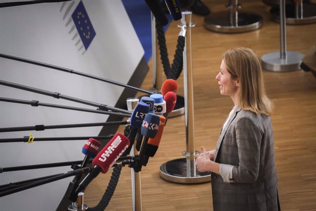 La primera ministra de Estonia, Kaja Kallas