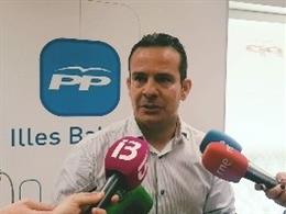 Archivo - El portavoz del PP en la comisión de control de IB3, Toni Fuster