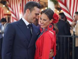 PABLO MARQUÉS Y JESSICA BUENO EN LA FERIA DE SEVILLA