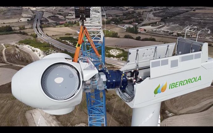 Archivo - Iberdrola logra aprobación ambiental para instalar en Burgos un parque con los aerogeneradores "más potentes del mundo"