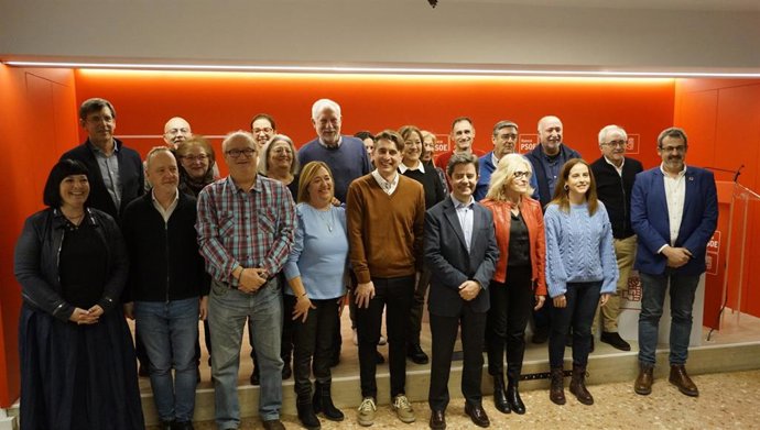Candidatos municipales del PSOE Huesca.