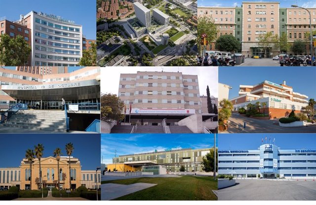 Archivo - Algunos de los centros de referencia en España que aparecen en la lista Forbes.